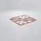 Ekena Millwork Large Swansea Decorative Fretwork Wood Wall Panels, Cherry, 23 3/8"W x 23 3/8"H x 3/8"T WALW24X24X0375SWNCH - alternate 6